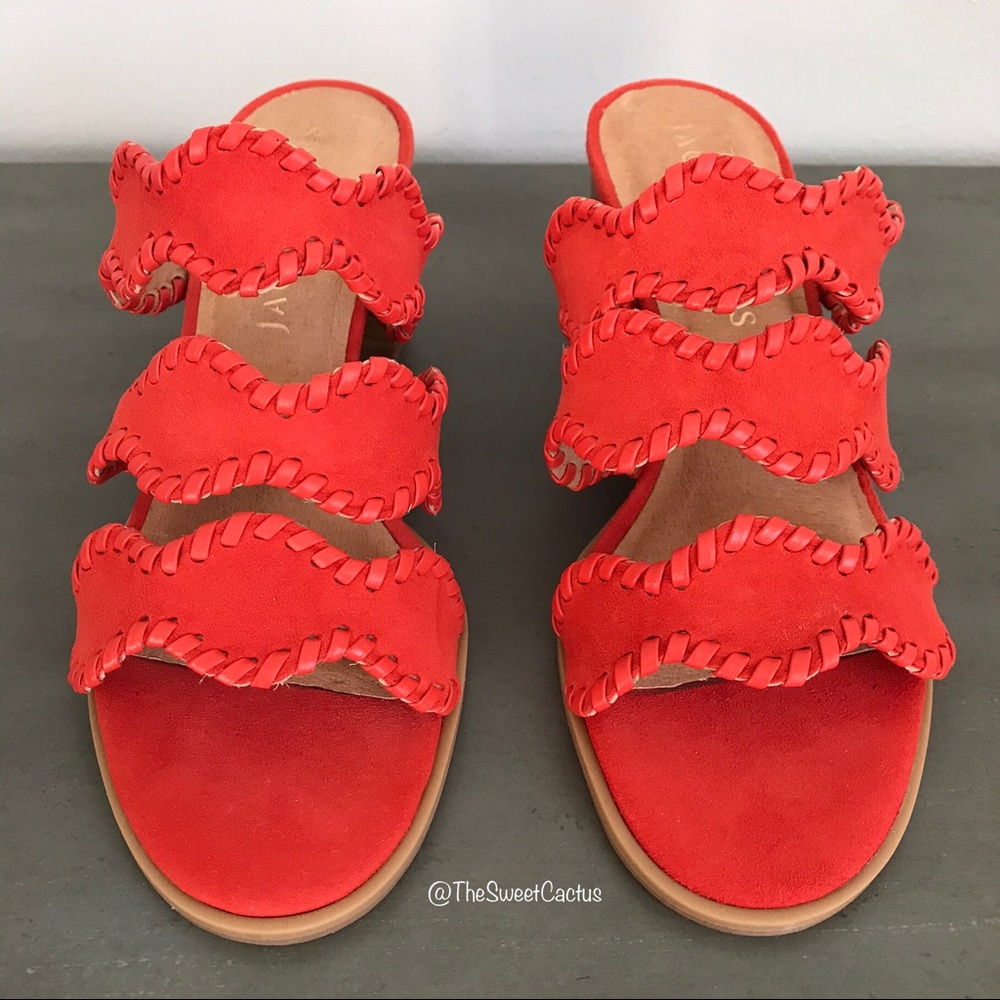 Jack Rogers Logan Mid Heel Sandal - Picture 7 of 12